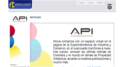 Desktop Screenshot of api.sic.gov.co